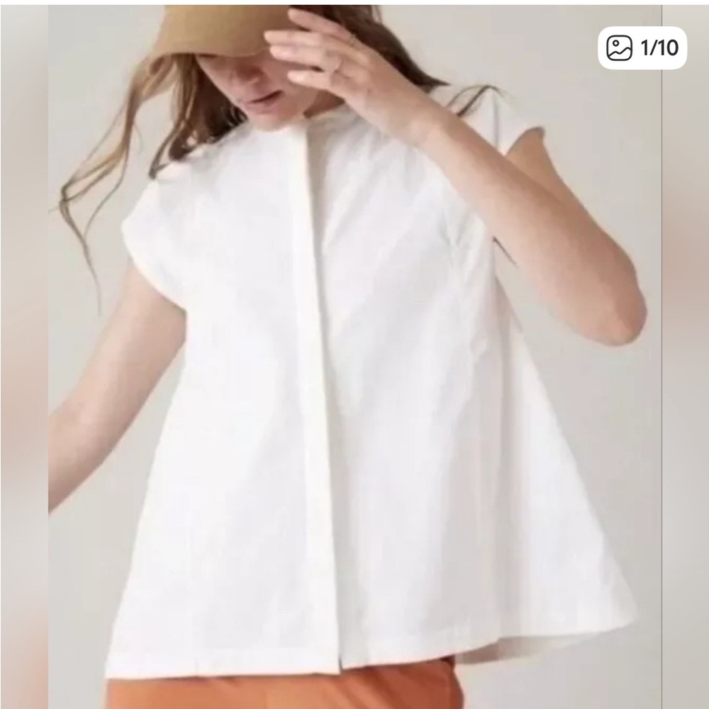 Athleta Classic White Shirt